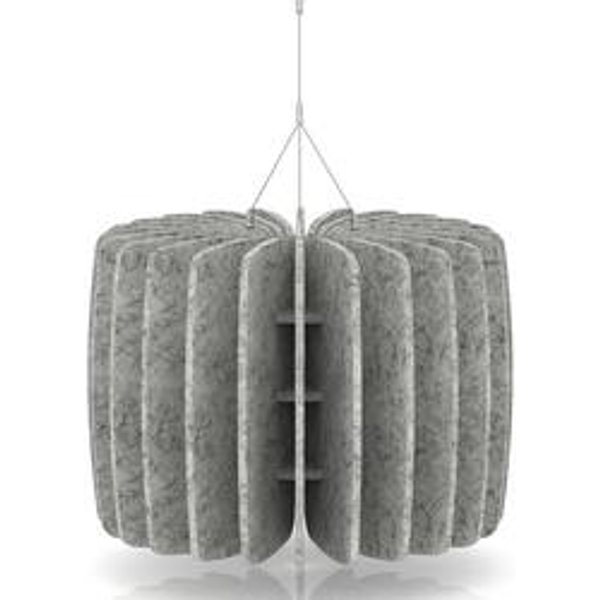 SCH! Acoustic Ceiling Baffle 600x450mm Light Grey