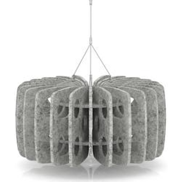 SCH! Acoustic Ceiling Baffle 600x300mm Light Grey