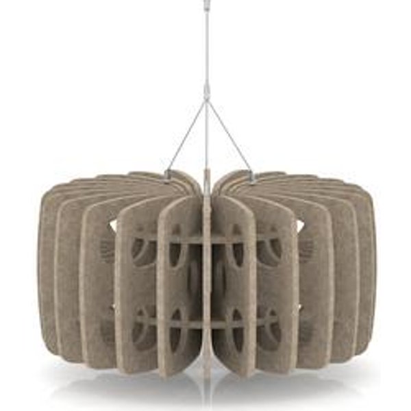 SCH! Acoustic Ceiling Baffle 600x300mm Beige