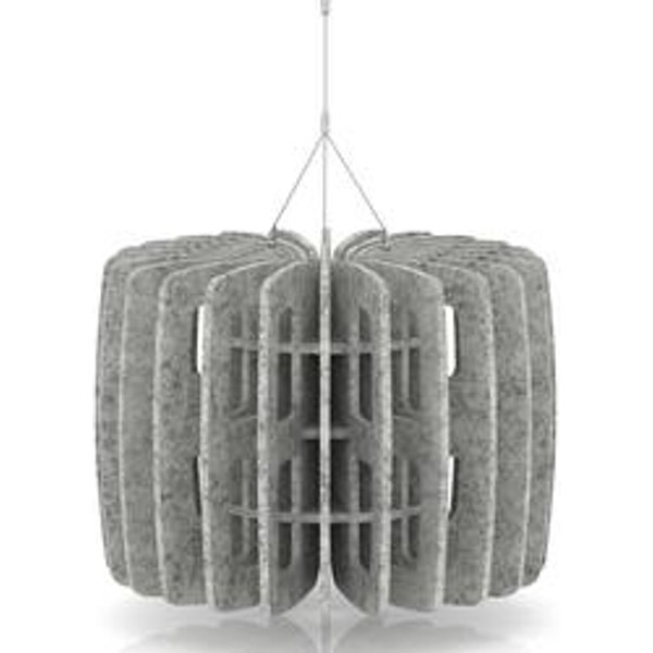 SCH! Acoustic Ceiling Baffle 600x450mm Light Grey