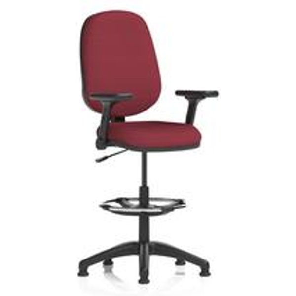 Eclipse I Lever Operator Chair with Folding Arms