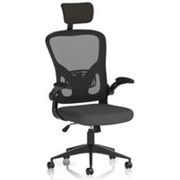ACE Executive Mesh Chair with Folding Arms