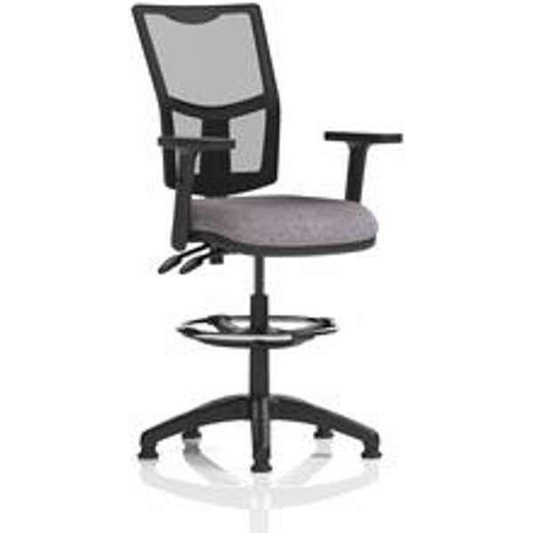 Eclipse II Lever Operator Chair with Mesh Back and Adjustable Arms
