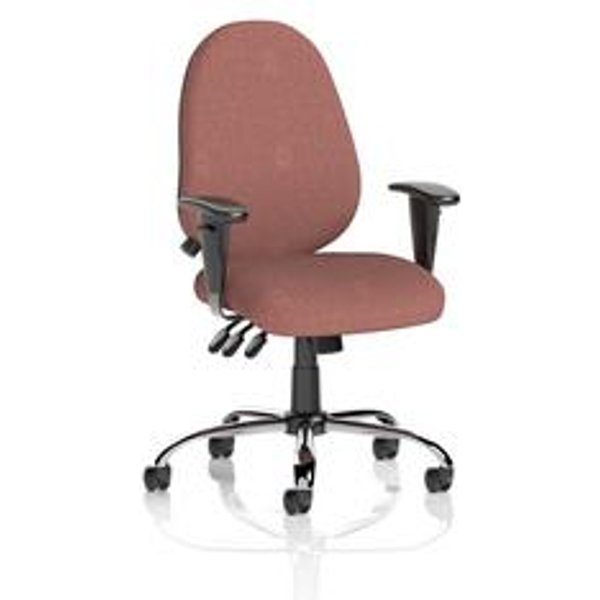 Lisbon Task Operator Chair with Lumbar Support