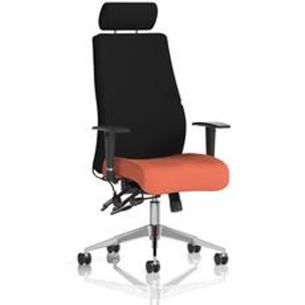 Onyx Ergo Posture Chair with Adjustable Arms and Headrest