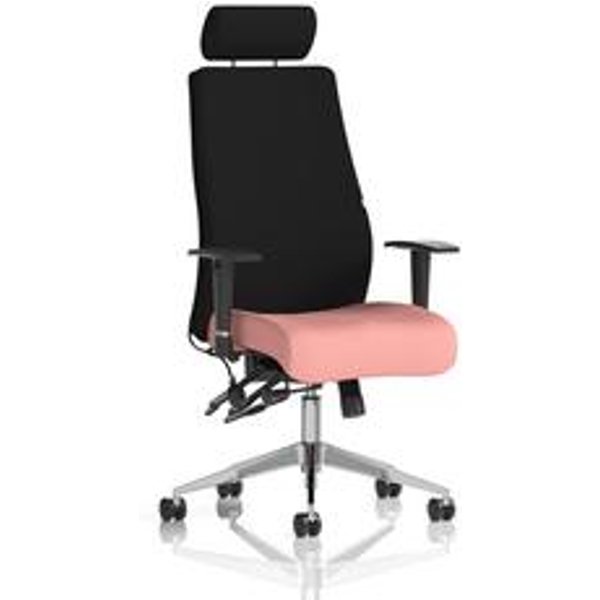 Onyx Ergo Posture Chair with Adjustable Arms and Headrest