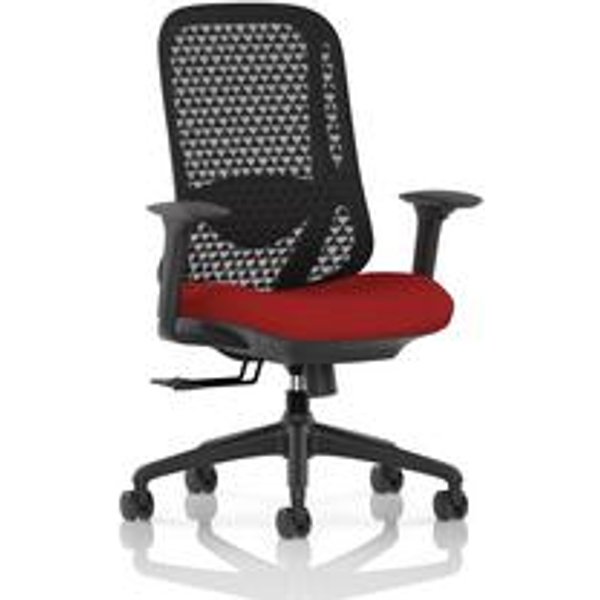 Prism Mesh Back Office Chair with Adjustable Arms