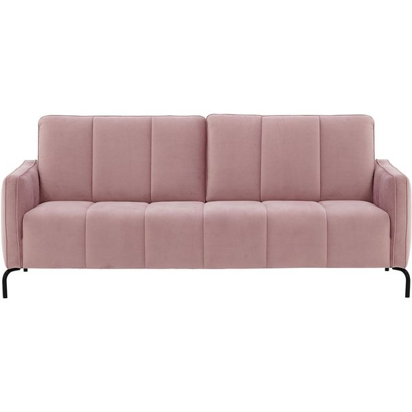 Opus Velvet 3 Seater Sofa, lilac