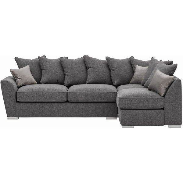 Majestic New Right Hand Corner Sofa with Loose Back Cushions, Cherub 0414/V 36