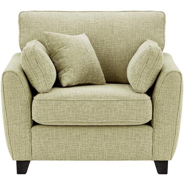 James Armchair, taupe, Leg colour: black