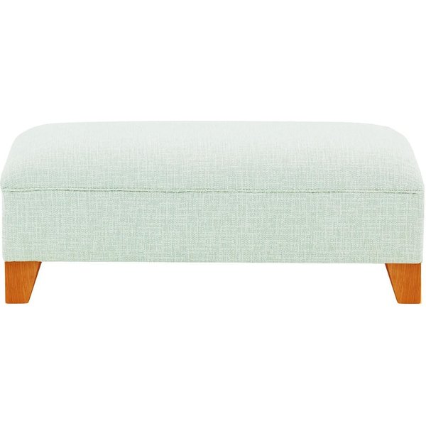 James Footstool, celadon, Leg colour: aveo