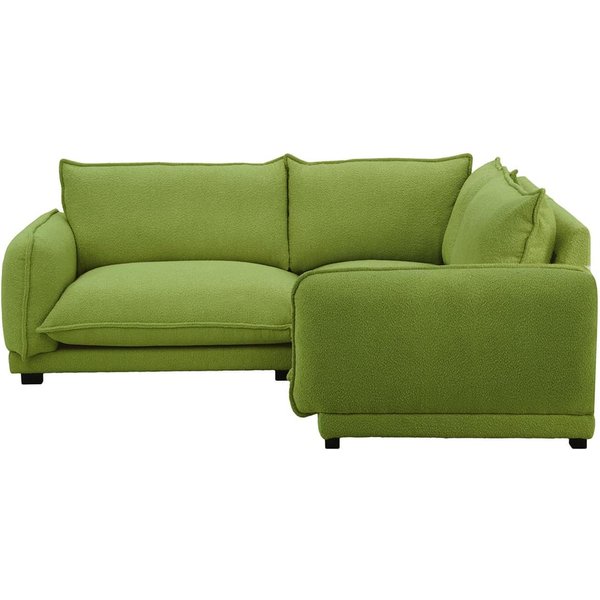 Bali Modular Corner Sofa, boucle green