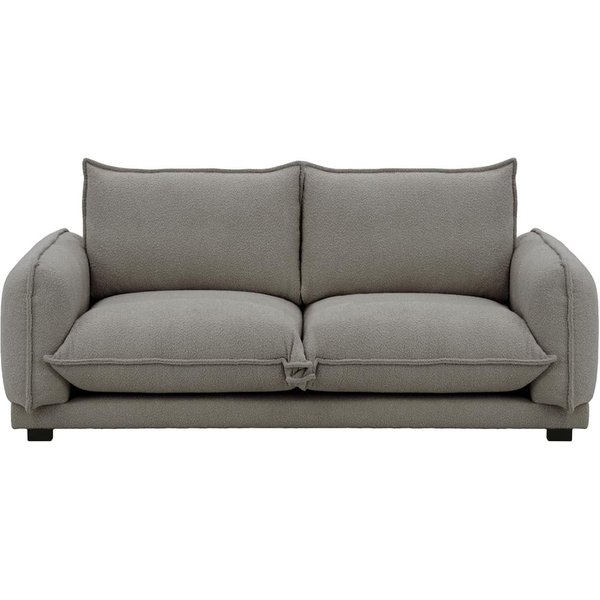 Bali 2 Seater Sofa, boucle grey