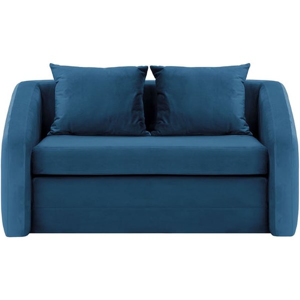 Alma 2 Seater Sofa Bed, blue