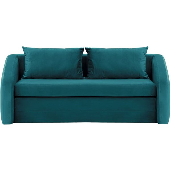 Alma 3,5 Seater Sofa Bed, V 36 - Peacock