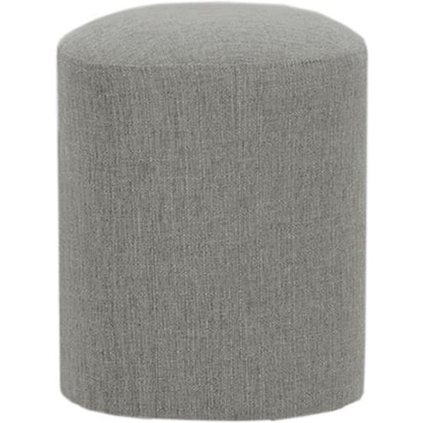 Band Round Footstool, grey