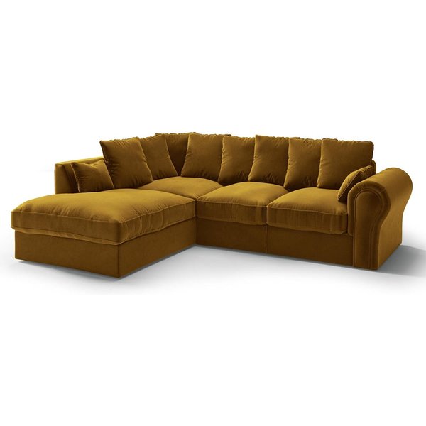 Baron Left Hand Corner Sofa, golden