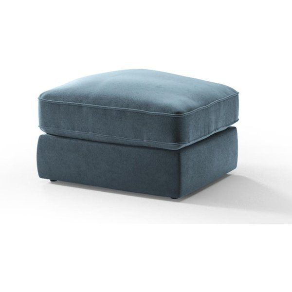 Baron Footstool, blue