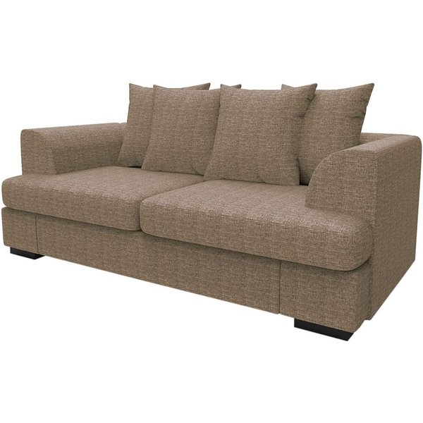 Belle 2 Seater Sofa, light brown