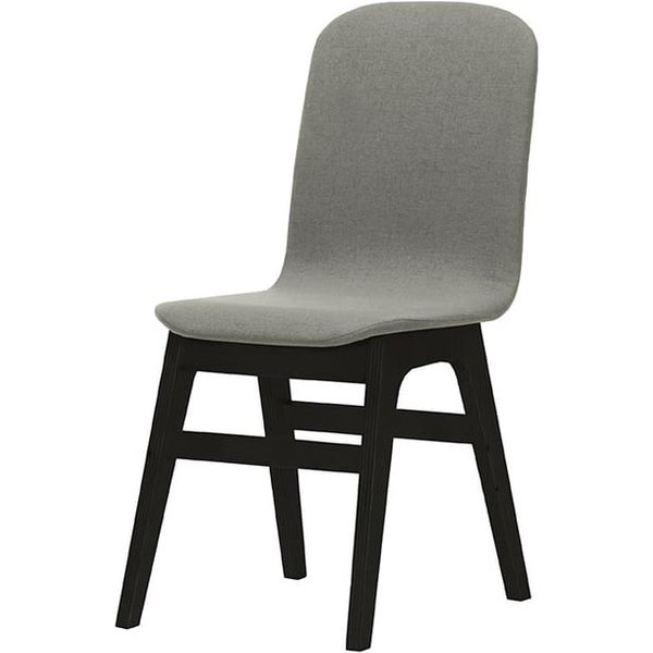 Capita Dining Chair, grey, Leg colour: black