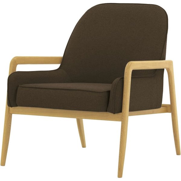 Turin Chair, brown, Leg colour: like oak