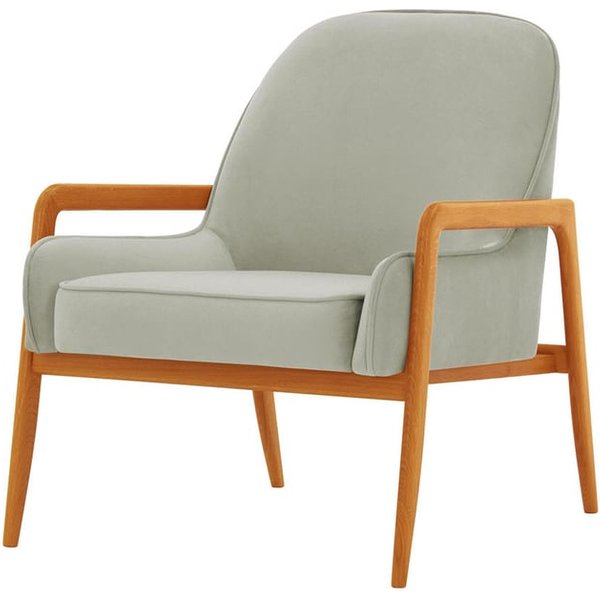 Turin Chair, silver, Leg colour: aveo