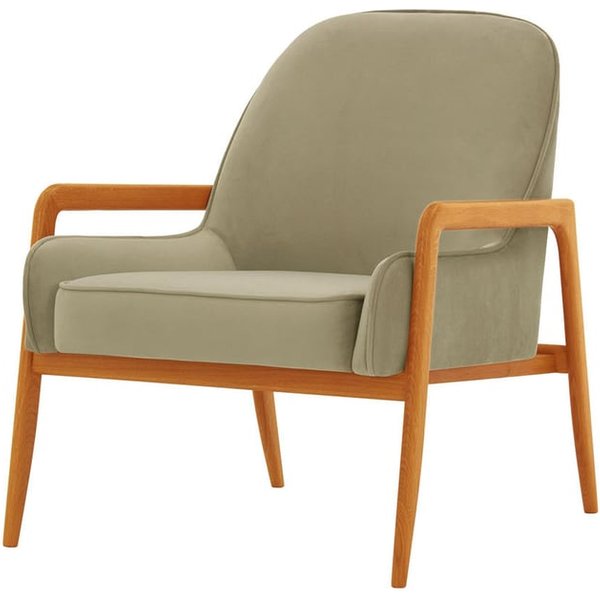Turin Chair, mink, Leg colour: aveo