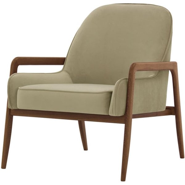 Turin Chair, mink, Leg colour: dark oak