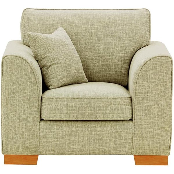 Avos Armchair, taupe, Leg colour: aveo