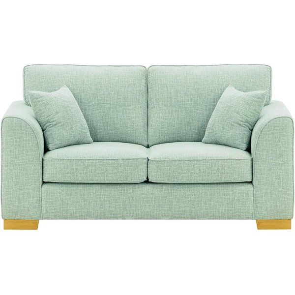 Avos 2 Seater Sofa, celadon, Leg colour: like oak