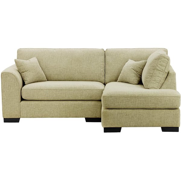 Avos Right Hand Corner Sofa, taupe, Leg colour: black