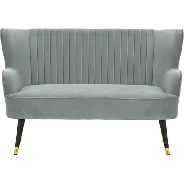 Giselle 2 Seater Sofa, silver