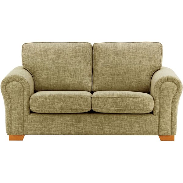 Bonna 2 Seater Sofa, brown, Leg colour: aveo