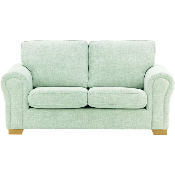 Bonna 2 Seater Sofa, celadon, Leg colour: like oak