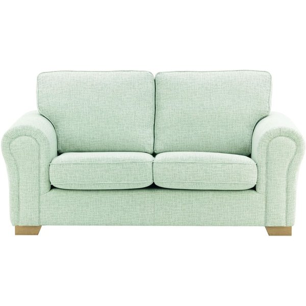 Bonna 2 Seater Sofa, celadon, Leg colour: wax black