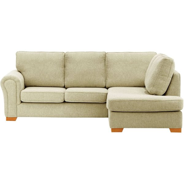 Bonna Right Hand Corner Sofa, taupe, Leg colour: aveo