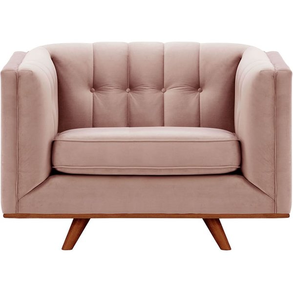 Vicenza Armchair, lilac, Leg colour: aveo