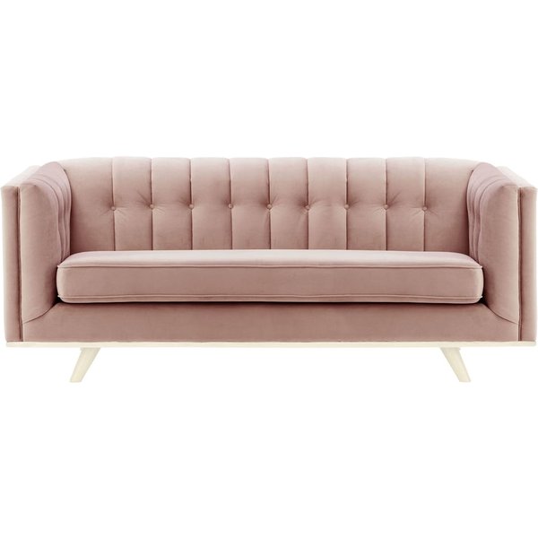 Vicenza 3-Seater Sofa, lilac, Leg colour: white