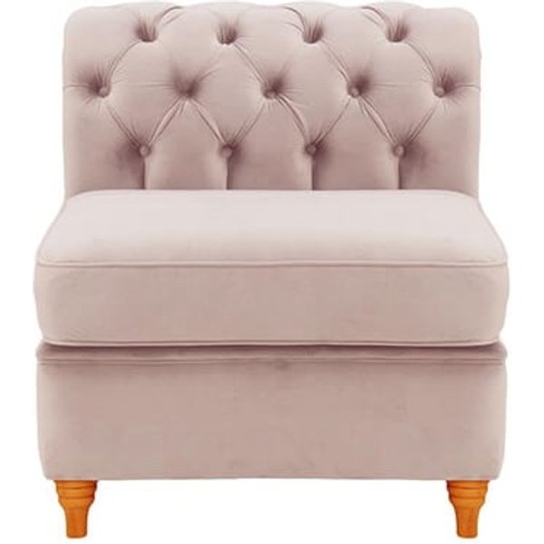 Chesterfield Single Modular Unit (1CP), lilac, Leg colour: aveo