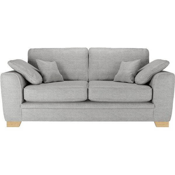 Ronay 2-seater Sofa, light grey, Leg colour: like oak