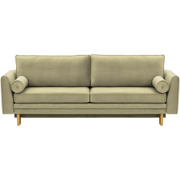 Cornelia Sofa Bed with Storage, mink, Leg colour: like oak
