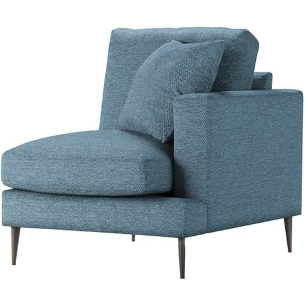 Covex Single RHF Corner Modular Unit (1R), Nordic 12 - teal