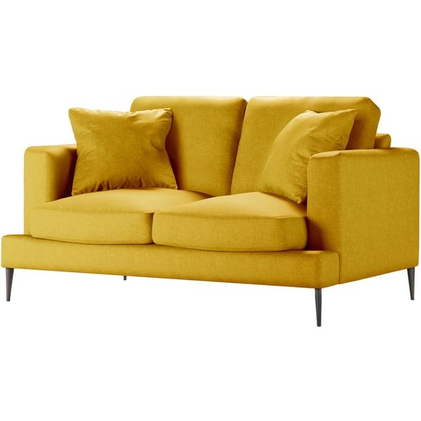 Covex 2 Seater Sofa, yellow