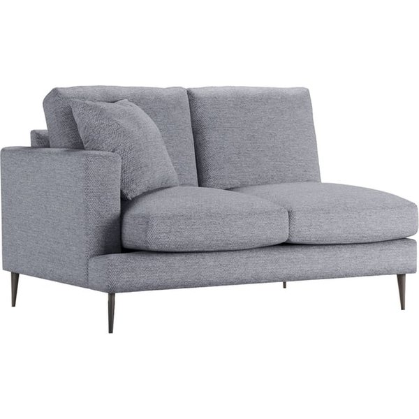 Covex 2 Seater LHF Corner Modular Unit (2L), Nordic 16 - grey