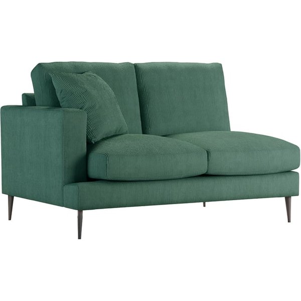 Covex 2 Seater LHF Corner Modular Unit (2L), Ontario-S 35 - dark green