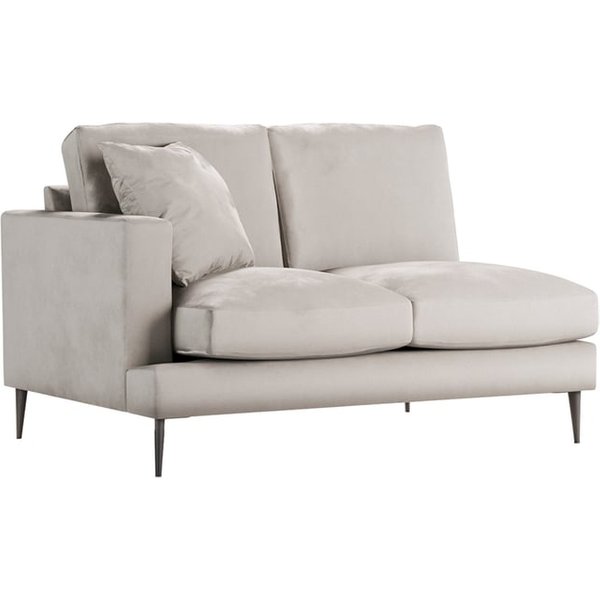 Covex 2 Seater LHF Corner Modular Unit (2L), light beige