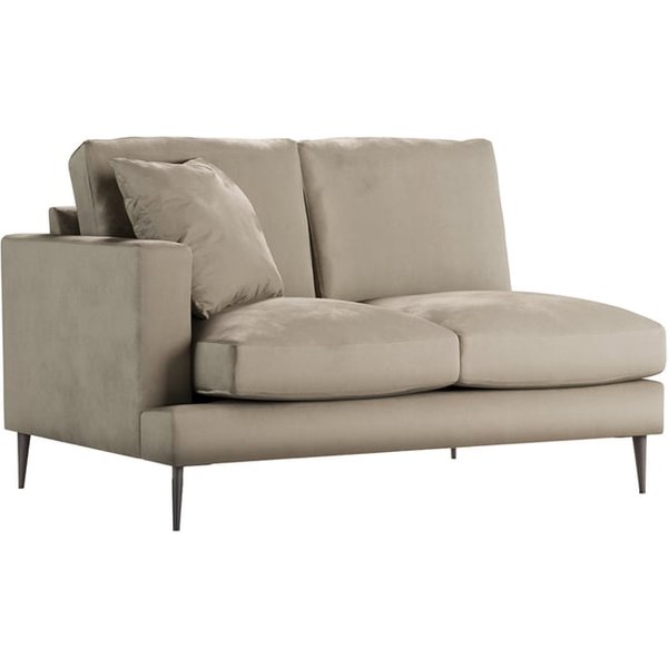 Covex 2 Seater LHF Corner Modular Unit (2L), mink