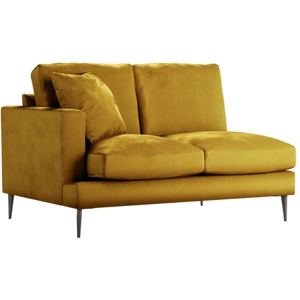 Covex 2 Seater LHF Corner Modular Unit (2L), mustard