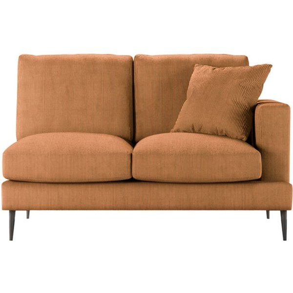 Covex 2 Seater RHF Corner Modular Unit (2R), Ontario-S 31 - brick-red