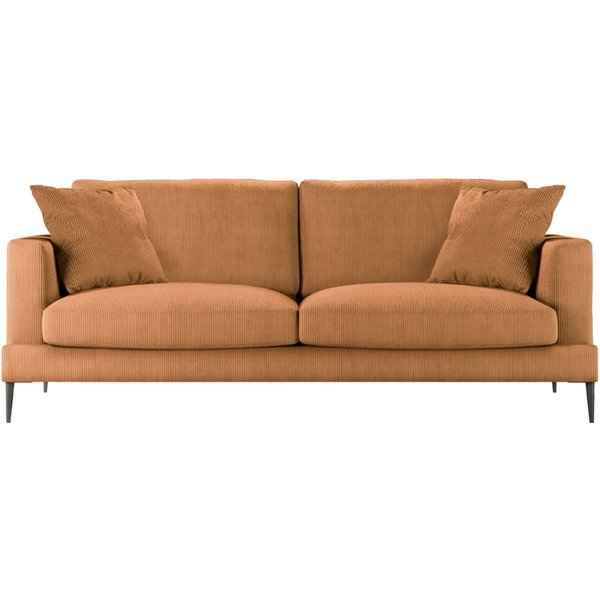 Covex 3 Seater Sofa, Ontario-S 31 - brick-red